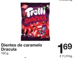 Zeeman Trolli Dientes de caramelo Dracula oferta
