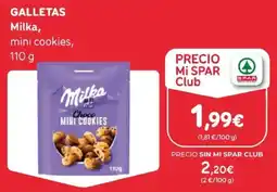 SPAR Milka mini cookies oferta