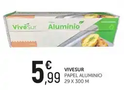 Comerco Cash & Carry Vivesur papel aluminio oferta