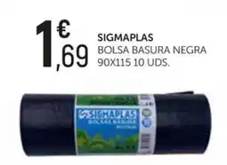 Comerco Cash & Carry Sigmaplas bolsa basura negra oferta