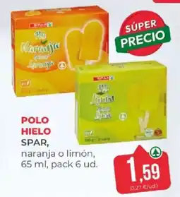 SPAR Polo hielo spar oferta