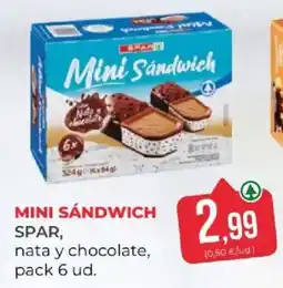 SPAR Spar mini sandwich oferta