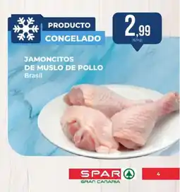 SPAR spar jamoncitos de muslo de pollo oferta