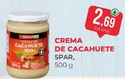 SPAR spar crema de cacahuete oferta