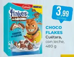 SPAR Cuétara choco flakes la leche oferta