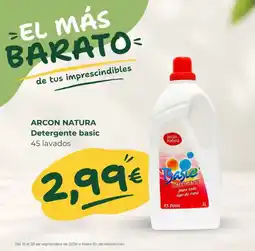 Tu Trébol Hipermercados arcon natura detergente basic oferta