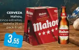 SPAR Mahou cinco estrellas oferta