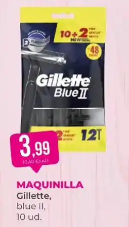 SPAR Gillette maquinilla blue ii oferta