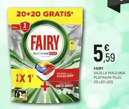Comerco Cash & Carry Fairy vajilla máquina platinum plus oferta