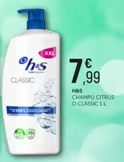 Comerco Cash & Carry H&S champú citrus o classic oferta