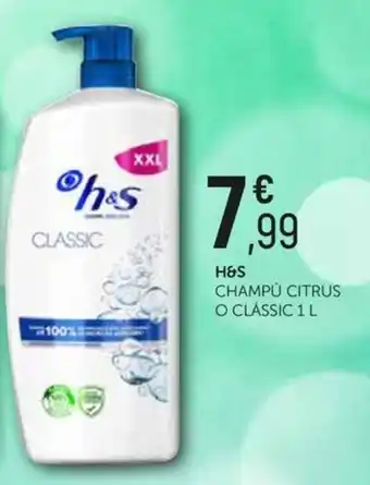 H&S champú citrus o classic