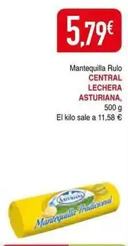 Masymas Central lechera asturiana - mantequilla rulo oferta