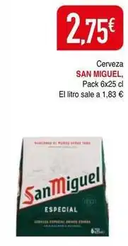 Masymas San miguel - cerveza oferta