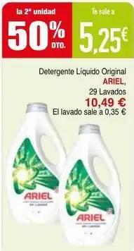 Masymas Ariel - detergente líquido original oferta