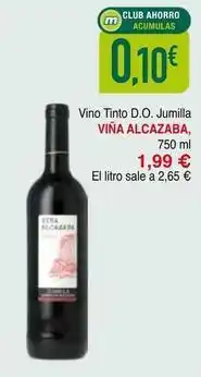Masymas Viña alcazaba - vino tinto d.o. jumilla oferta