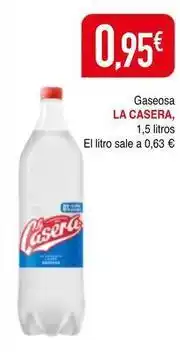 Masymas La casera - gaseosa oferta