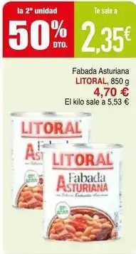 Masymas Litoral - fabada asturiana oferta