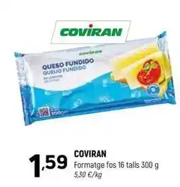 Coviran Coviran - formatge fos 16 talls oferta
