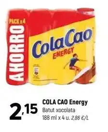 Coviran Cola cao - energy oferta