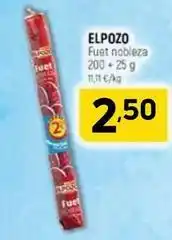 Coviran Elpozo - fuet nobleza oferta