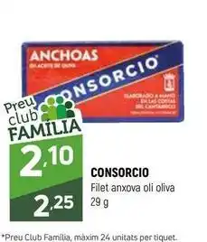 Coviran Consorcio - filet anxova oli oliva oferta