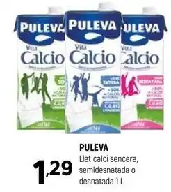 Coviran Puleva - llet calci sencera, semidesnatada o desnatada oferta