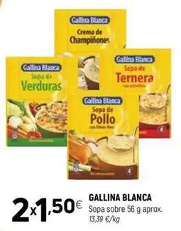 Coviran Gallina blanca - sopa sobre oferta