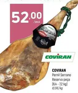 Coviran Coviran - pernil serrano reserva peça oferta