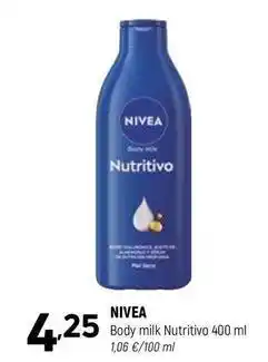 Coviran Nivea - body milk nutritivo oferta