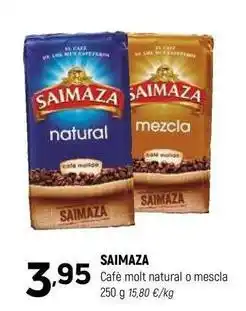 Coviran Saimaza - cafe molt natural o mescla oferta