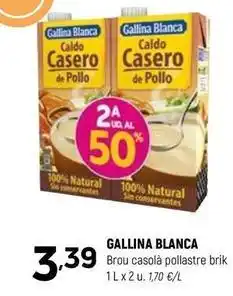 Coviran Gallina blanca - brou casolà pollastre brik oferta