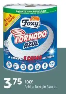 Coviran Foxy - bobina tornado blau oferta