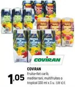 Coviran Coviran - fruita+llet carib, mediterrani, multifruites o tropical oferta