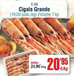 Abordo Cigala grande oferta