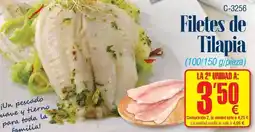 Abordo Filetes de tilapia oferta