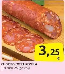 Supermercados MAS Revilla - chorizo extra oferta