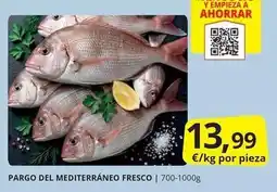 Supermercados MAS Pargo del mediterráneo fresco oferta