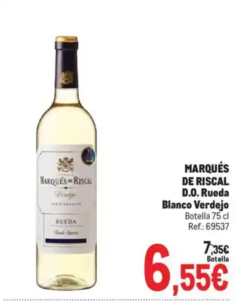Marqués de Riscal blanco verdejo