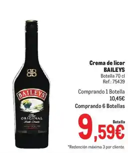 Makro Baileys crema de licor oferta