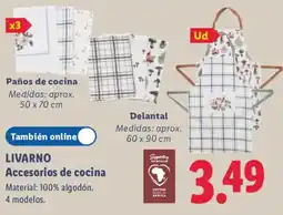Lidl Livarno Accesorios de cocina oferta