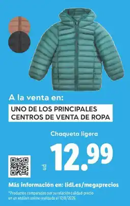 Lidl Chaqueta ligera oferta