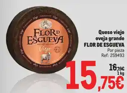 Makro Flor de Esgueva queso viejo oveja grande oferta
