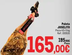 Makro Paleta Joselito oferta