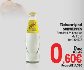 Schweppes Tónica original