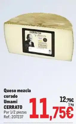 Makro Cerrato queso mezcla curado Umami oferta