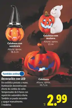 Lidl Decoración con led oferta