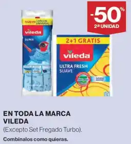 Hipercor Vileda en toda la marca oferta