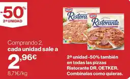 Hipercor Ristorante DR. OETKER oferta