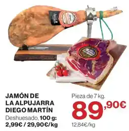 Hipercor Jamón de la alpujarra diego martín oferta