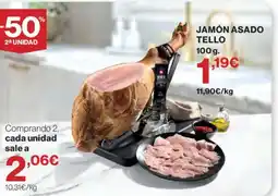 Hipercor Jamón Asado Tello oferta